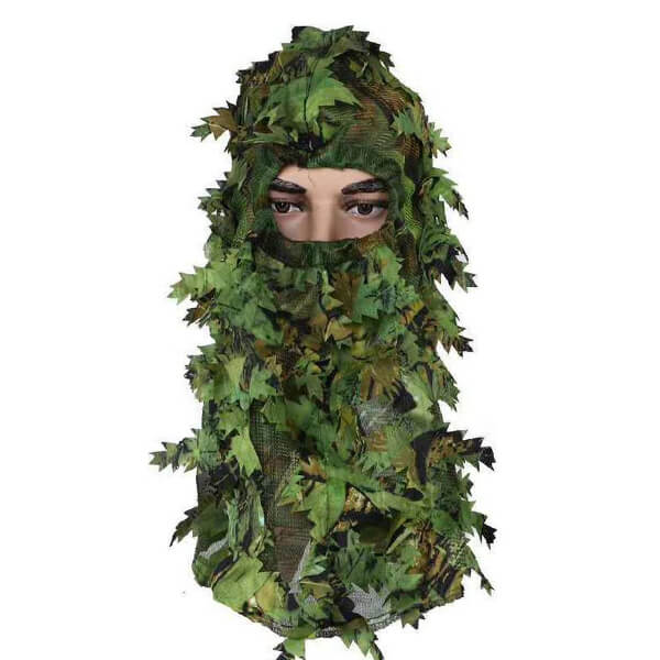 3D camo balaclava