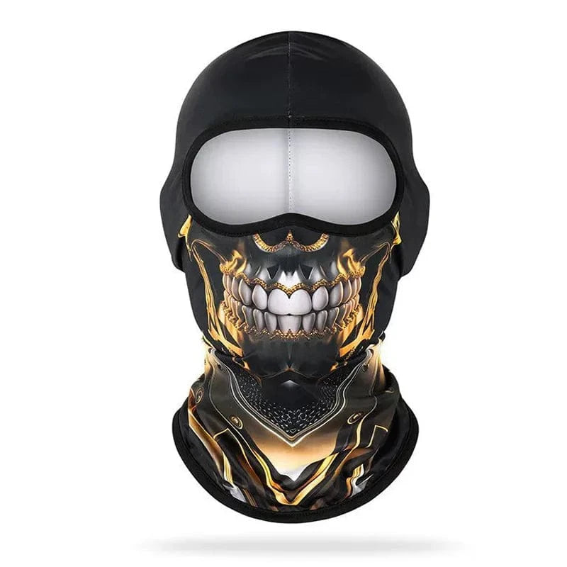 Golden Skull Balaclava