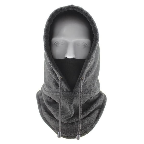 Double layer merino fleece balaclava