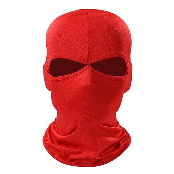 Red 2 hole balaclava