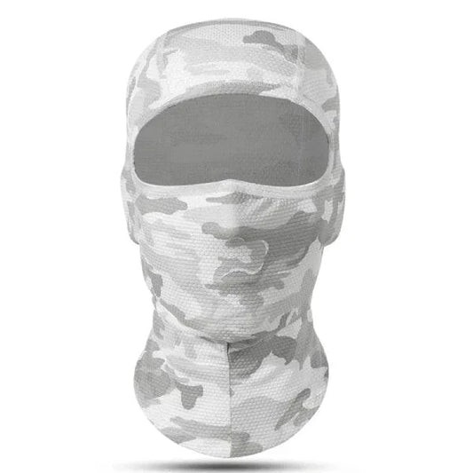 White tactical balaclava