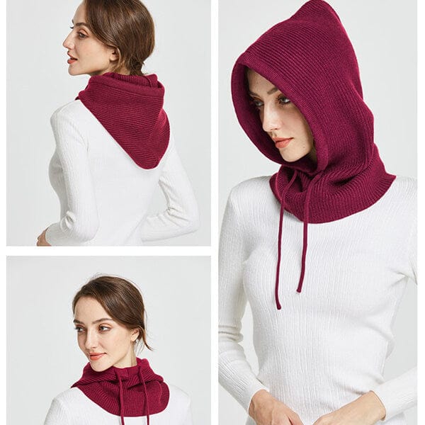 Women's cashmere balaclava