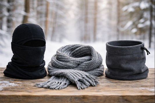 Balaclava vs scarf vs neck gaiter