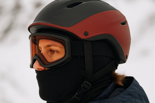 Why wear a ski mask under a helmet?