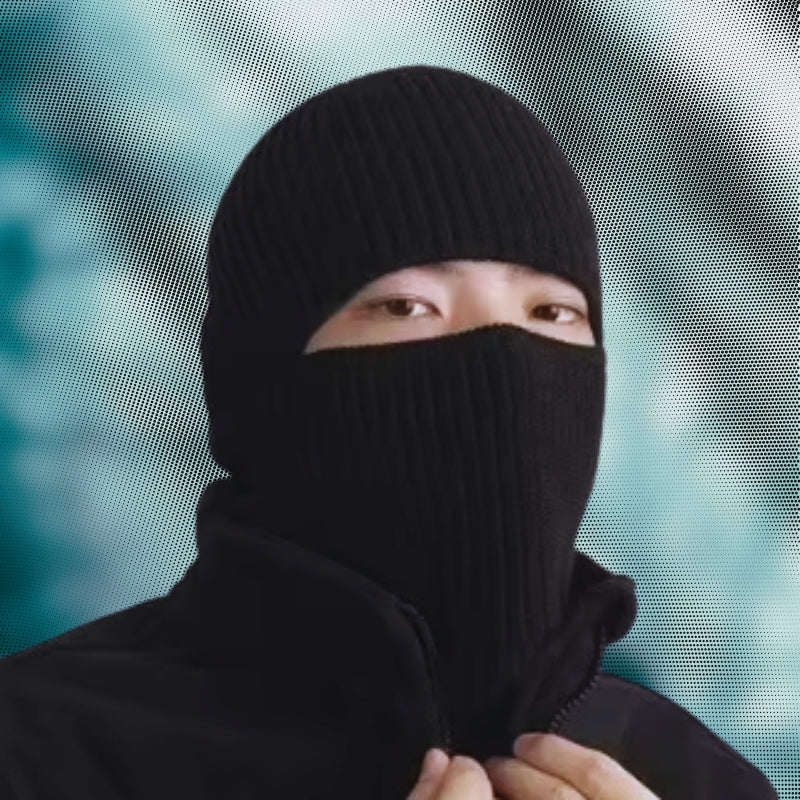 Knitted balaclava