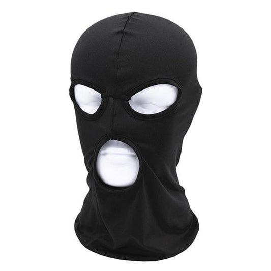 3 hole balaclava black