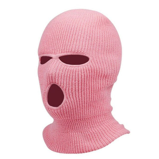 3 hole balaclava pink