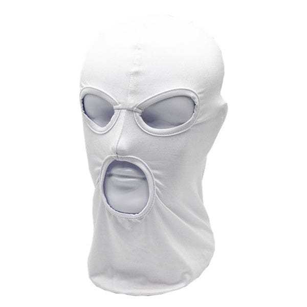 3 hole balaclava white