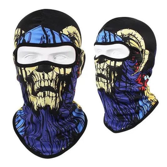 Demon Horn Skull Balaclava