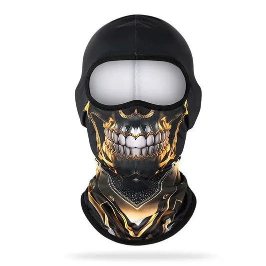 Golden Skull Balaclava