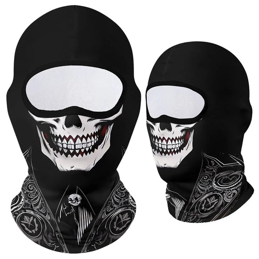 Gothic Skull Balaclava Mask