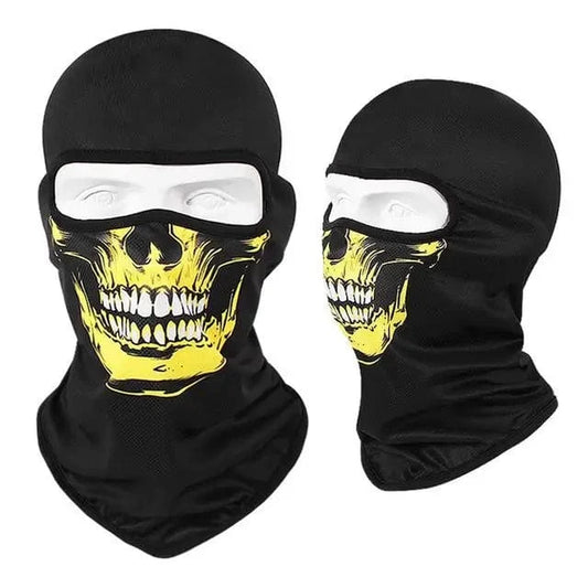 Toxic Glow Skull Balaclava