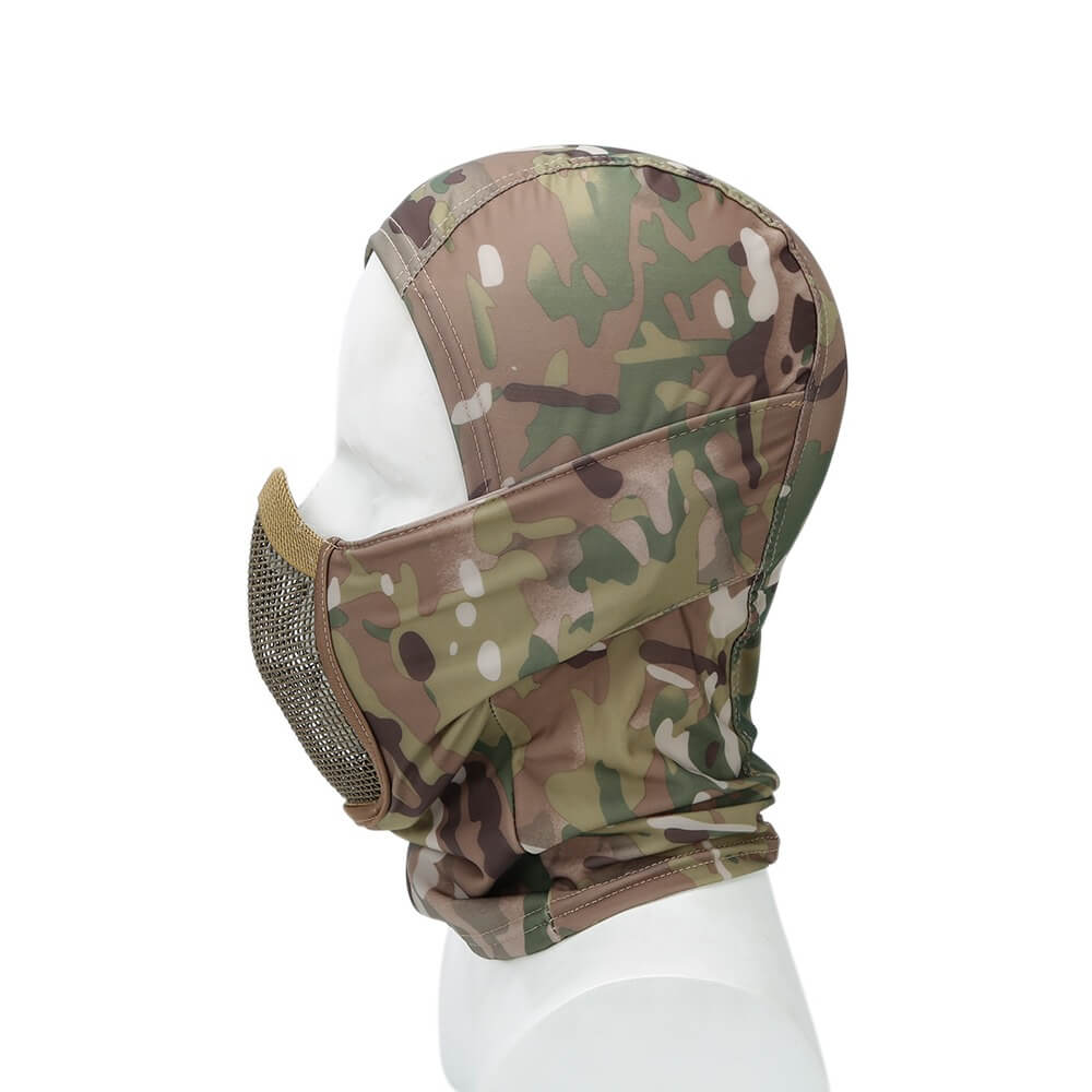 Airsoft balaclava with mouth protection