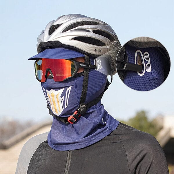 Balaclava cap with visor