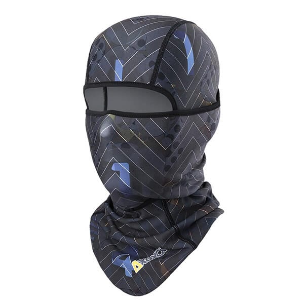 Balaclava under ski helmet