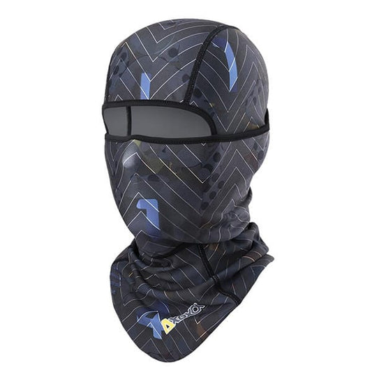 Balaclava under ski helmet