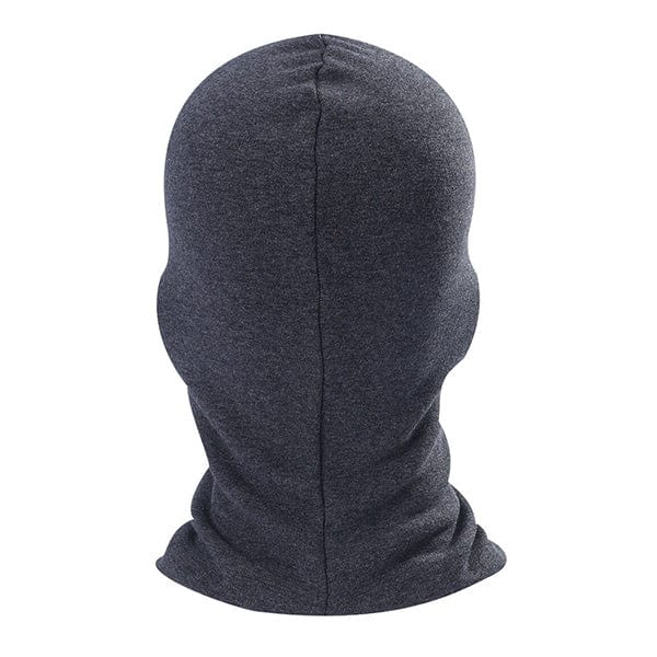 Black fleece motorcycle balaclava
