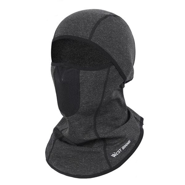 Black lycra balaclava
