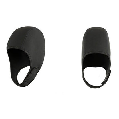 Black neoprene balaclava