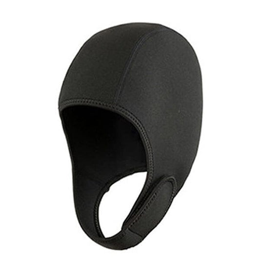 Black neoprene balaclava