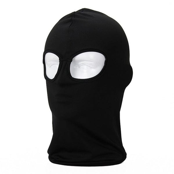 Black owl motorcycle balaclava