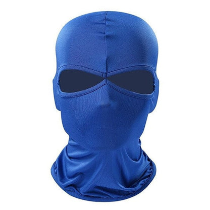 Blue 2 hole balaclava