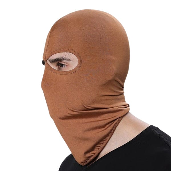 Brown 2 hole balaclava