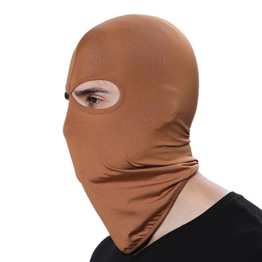 Brown 2 hole balaclava