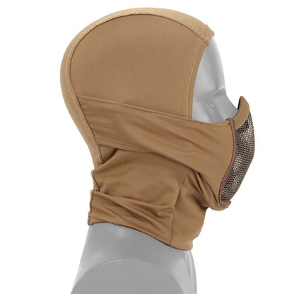 Brown tactical balaclava