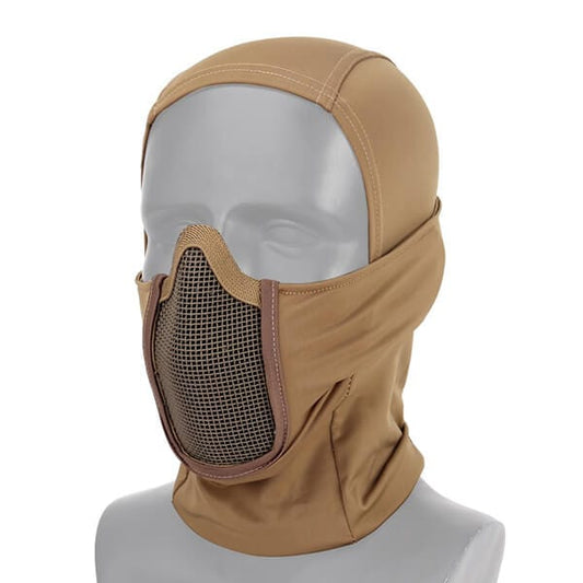Brown tactical balaclava