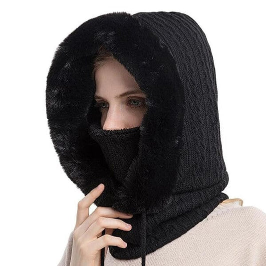Cagoule femme noire