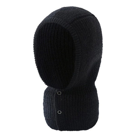 Cagoule noire femme