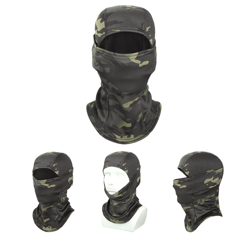 Camo fleece balaclava