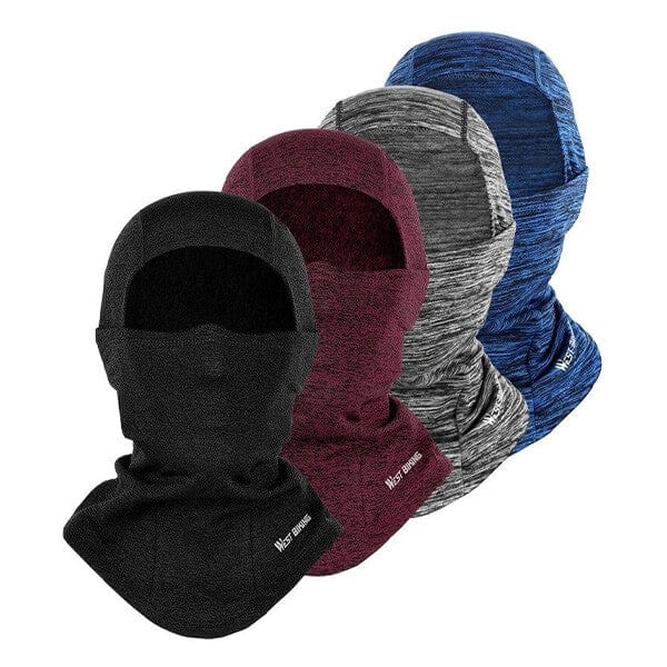 Cold weather bike balaclava