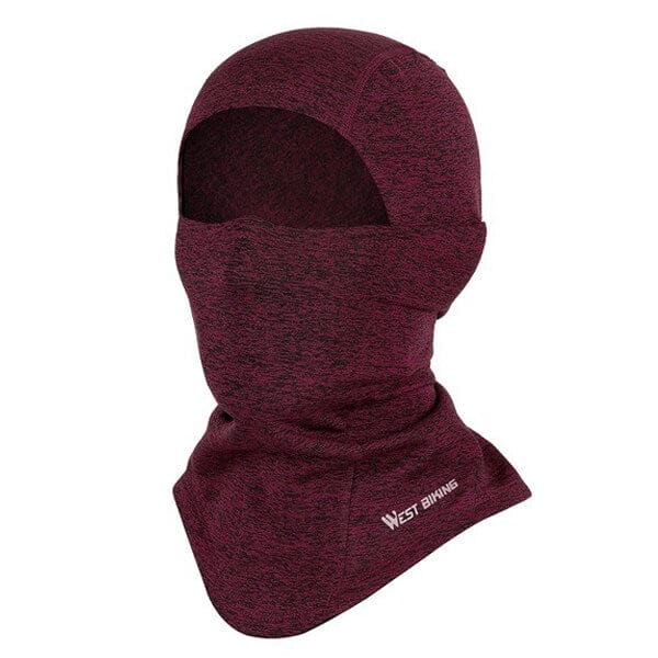 Cold weather bike balaclava