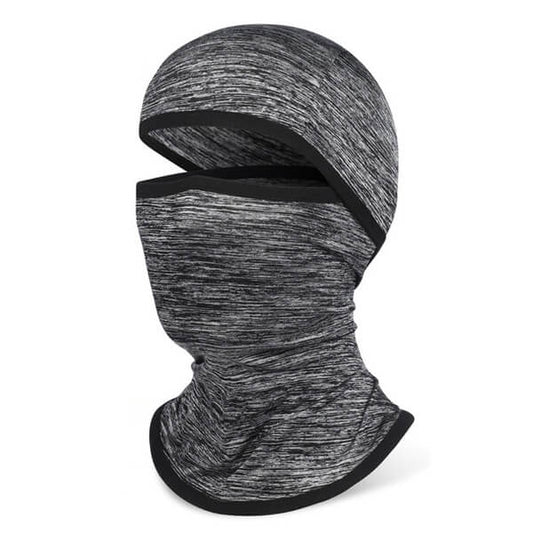 Cycling balaclava with 1 hole