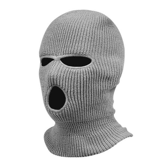 Extreme cold gray balaclava