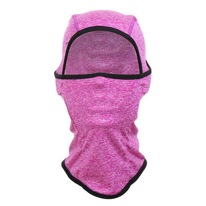 Girl's pink balaclava
