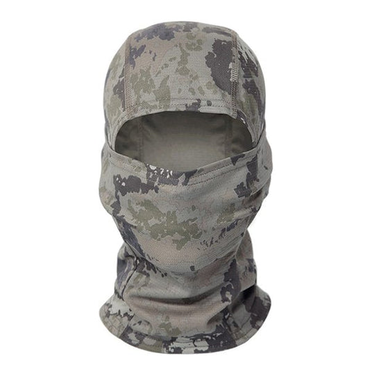 Grey camo balaclava