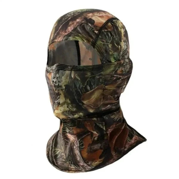 Leaf camo balaclava