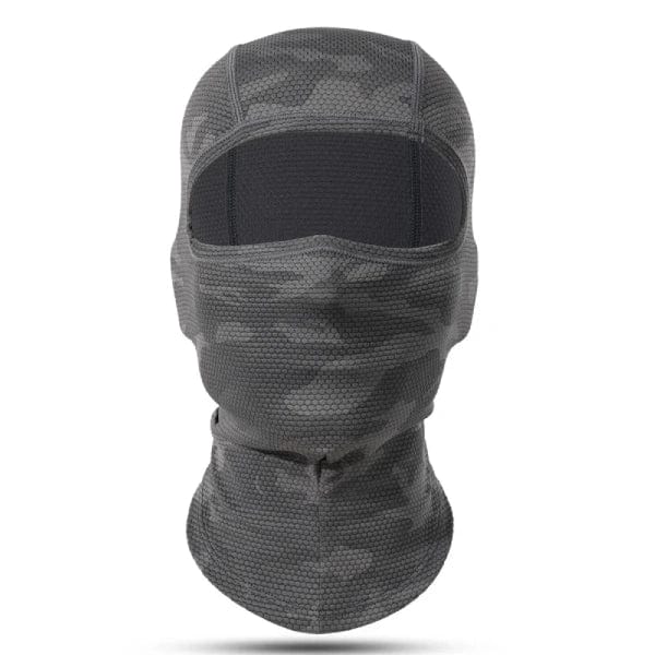 Light grey camo balaclava