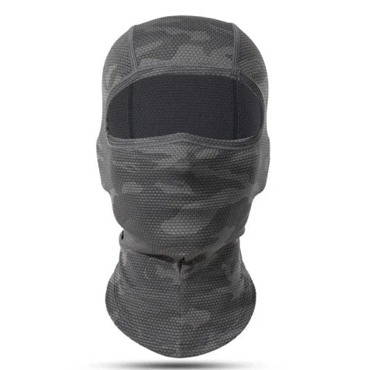 Light grey camo balaclava
