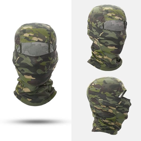 Military camouflage balaclava