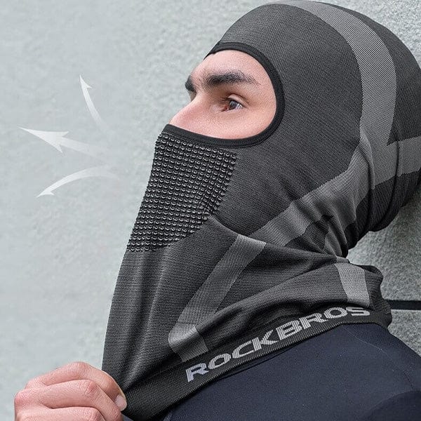 Motorcycle balaclava wind protection
