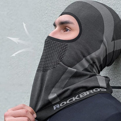 Motorcycle balaclava wind protection