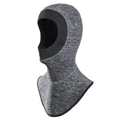Neoprene balaclava neck warmer
