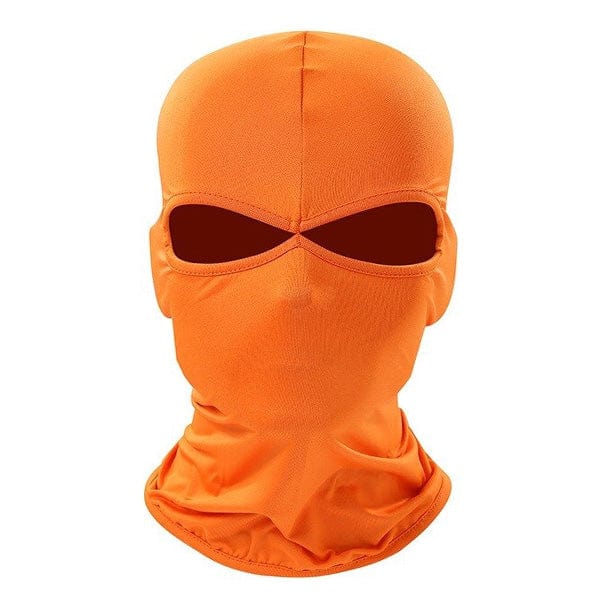 Orange 2 hole balaclava