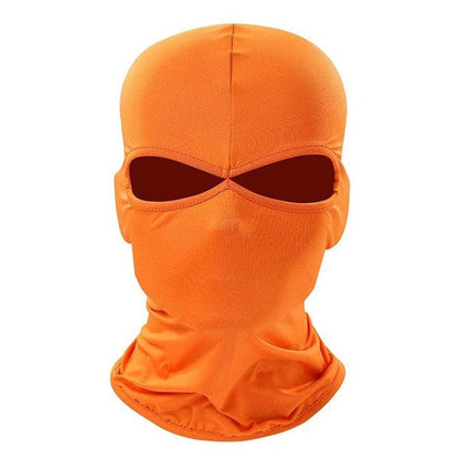 Orange 2 hole balaclava