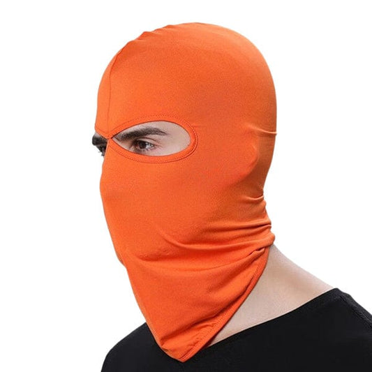 Orange 2 hole balaclava