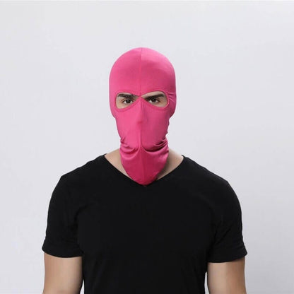 Pink 2 hole balaclava